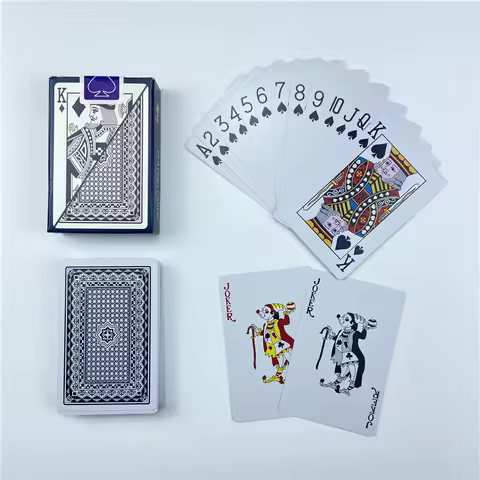 1pcs Playing Cards PVC Pokers Plastic Baccarat Texas Hold'em Poker Cards Board Games Waterproof Wearable Card Game Baralho Deck