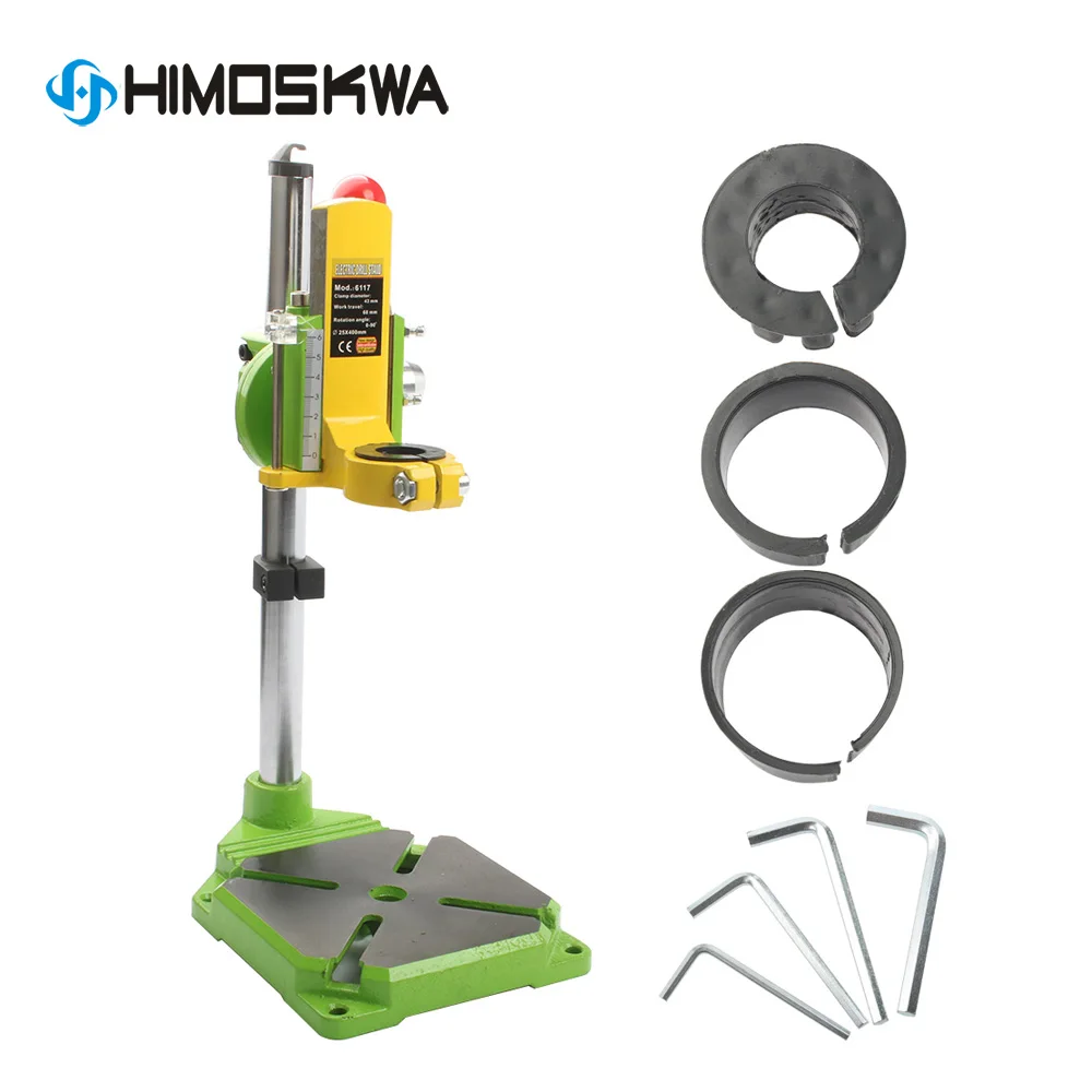 

Electric power Drill Press Stand table for Drills Workbench Clamp for Drilling Collet 35 43mm 0 90 degrees ship from Russian