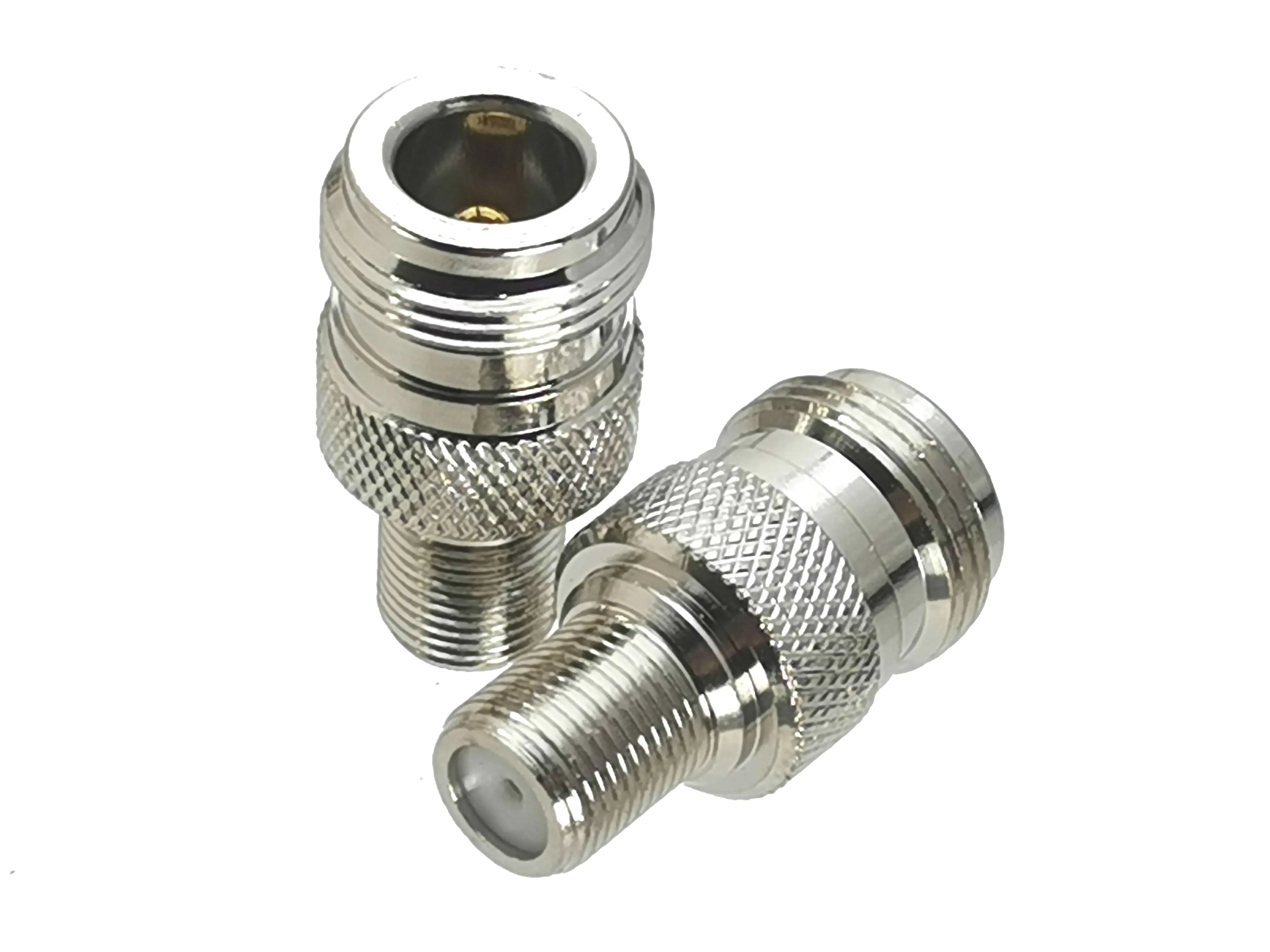 1Pcs F Tv Naar N Male Plug & Vrouwelijke Jack Rf Coax Adapter Connector Test Converter Messing