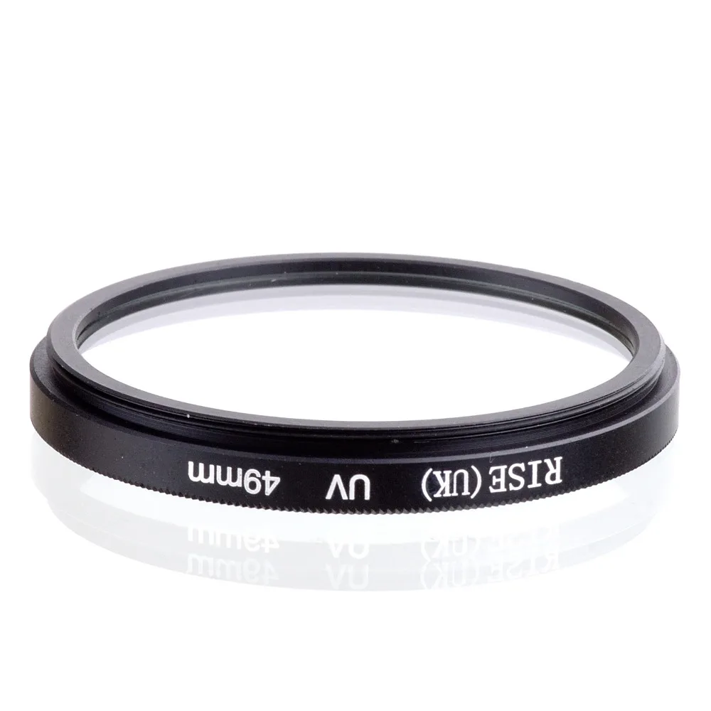 RISE(UK) 49 mm UV Filter Lens Protector for sony 18-55 NEX3 NEX5 Canon Nikon Camera