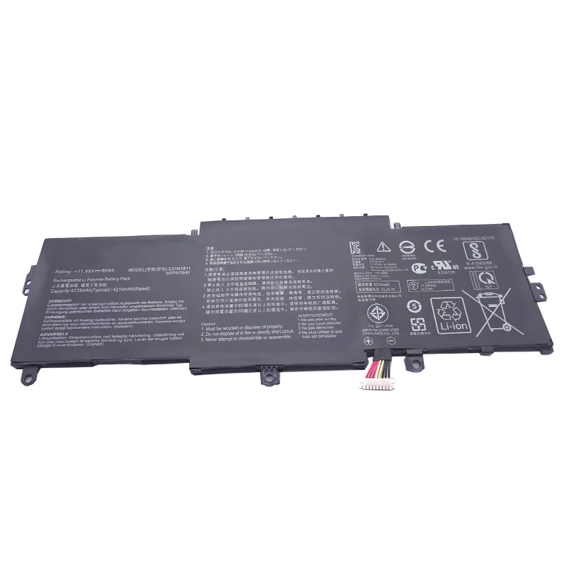 LMDTK New C31N1811 Laptop Battery For ASUS 0B200-03080000 BX433FN UX433FN-2S For ZenBook 14 UX433F UX433FA-A5046R 11.55V 50WH