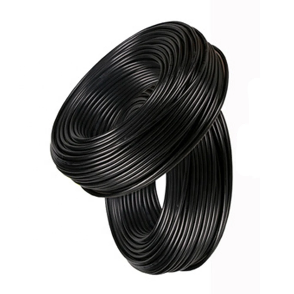 18Awg Black Jacketed LED Extension Wire Cable Wire Cord 2Pin Line 3A Rated Current PVC insulated wire for waterproof connector
