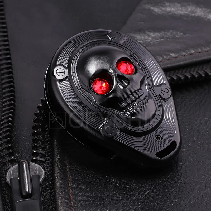 Per Harley Touring Sportster Dyna Softail Trike Street Tutti i Modelli 2007-2020 Road King CNC Custodia Chiave Del Motociclo Protezione Chiave