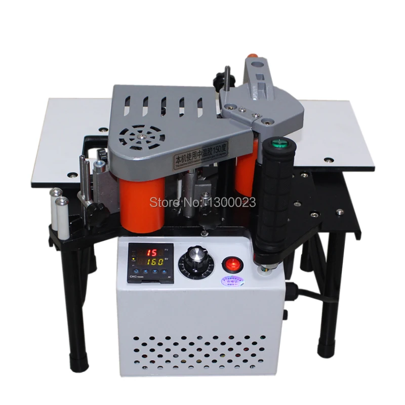 Manual Edge Banding Machine PVC Portable Edge Bander Double Side Gluing 110V/220V 1200W Woodworking Machinery MY50
