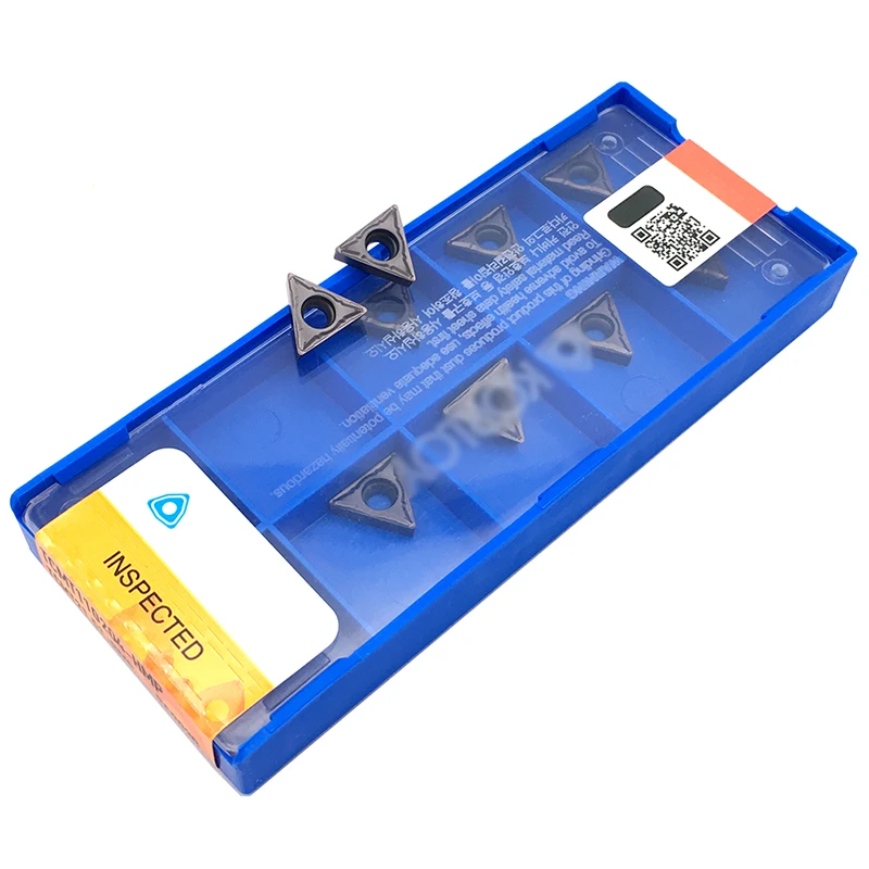 10 قطعة TCMT110204 HMP PC9030 إدراج أداة التصنيع باستخدام الحاسب الآلي الأصلي TCMT عالية الجودة الداخلية تحول أداة كربيد إدراج لالفولاذ المقاوم للصدأ