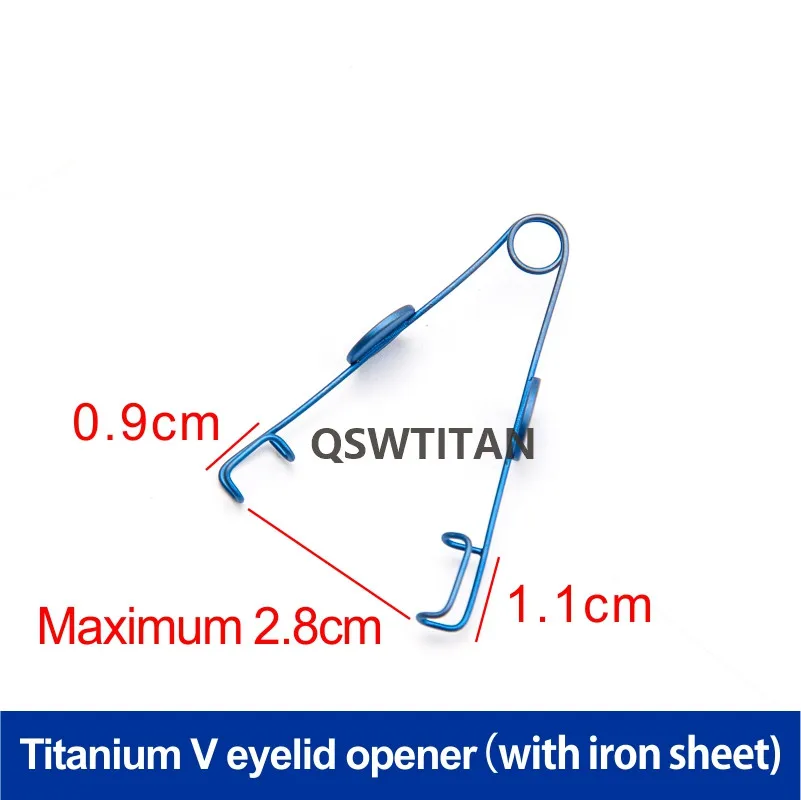 3ks oko speculums drát čepel otvírač oční víčko nástroje ophthalmic chirurgické měřici zařízení