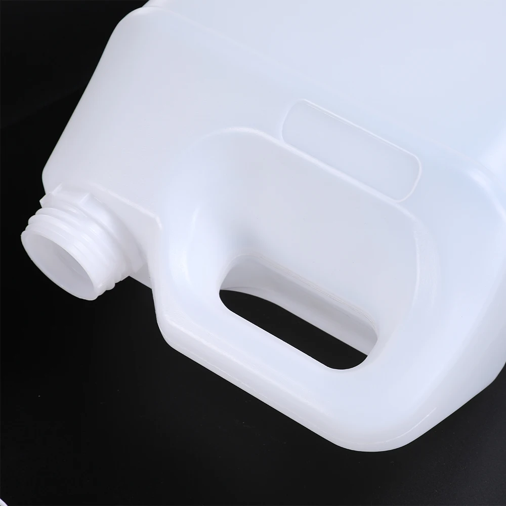 5L Empty Square Plastic Jerry Can Food Grade Thicken Liquid Container Essence Sample Leak Proof Bottle 1PCS