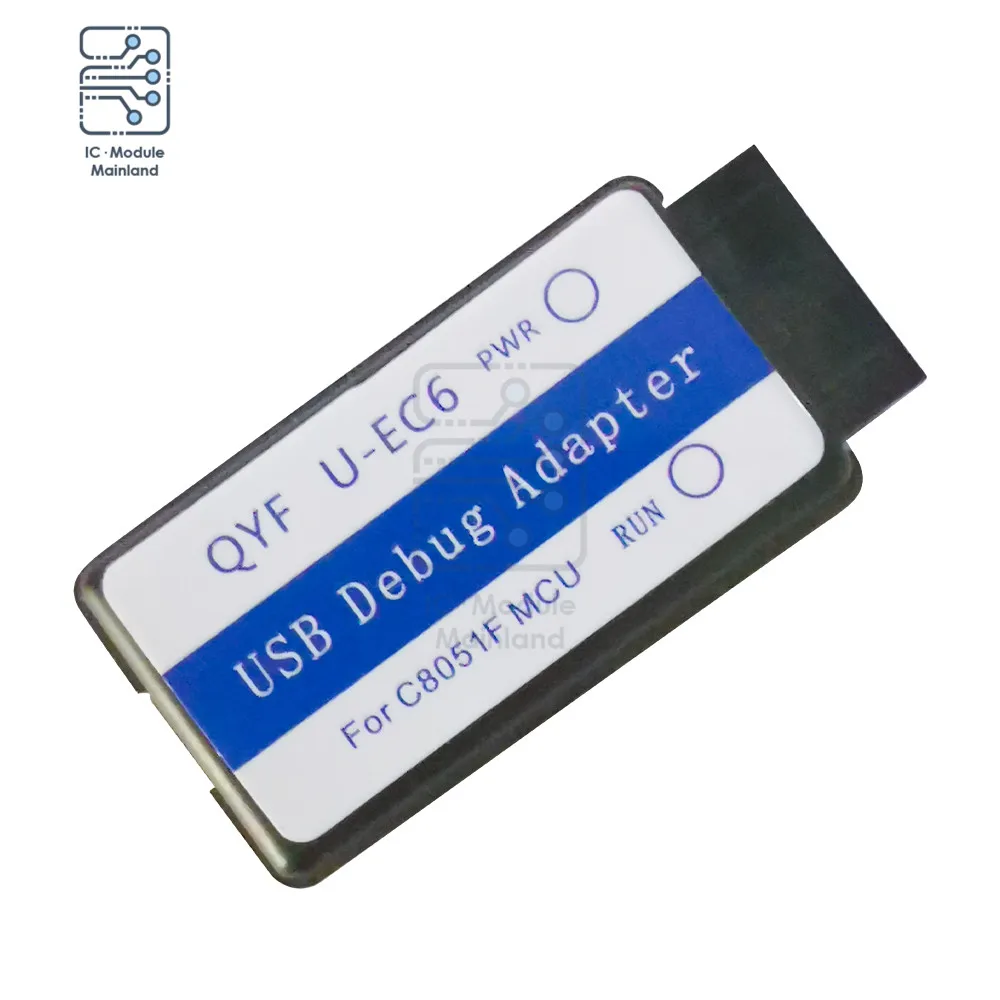 U-EC6 USB Universal Emulator Compatible With Silicon Original EC3/EC5 Support C8051Full Range of MCUs