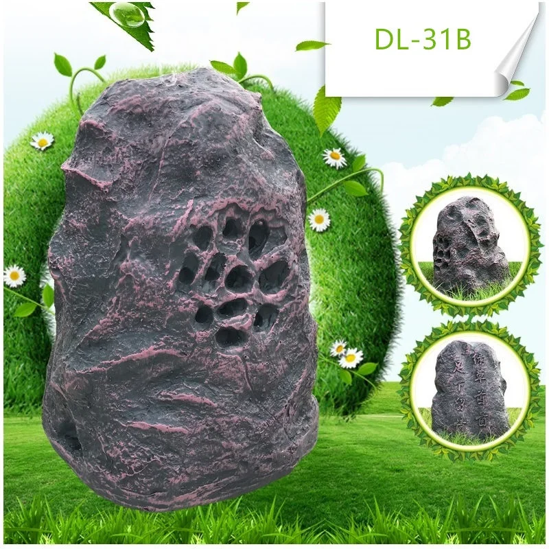 Lawn Speaker Outdoor Waterproof Artificial Stone Speaker Park Garden Yard Hotel Speaker Ground Simulation Stone Broadcast