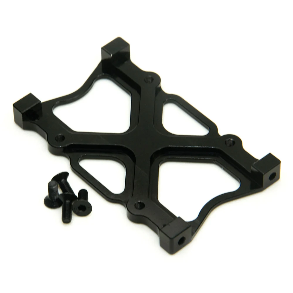 AXSPEED Aluminum Battery Plate Holder Mounting Frame Bracket for Axial SCX10 1/10 RC Remote Control Car Accessories Spare Parts