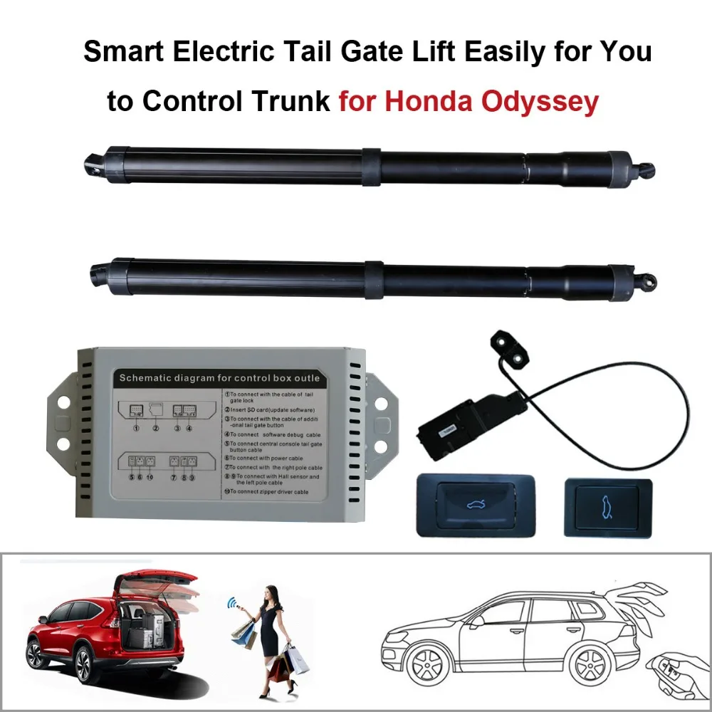 auto Smart Electric Tail Gate Lift Easily for Honda Odyssey 2015+ You to Control Trunk Suit to Honda Odyssey Remote Control