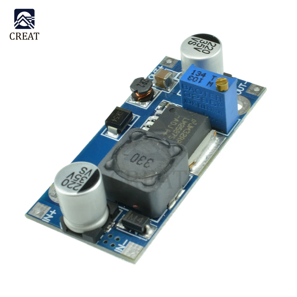 LM2587 DC-DC Boost Converter 3V-30V Step up to 4-35V Power Supply Module Board MAX 5A Non-isolated