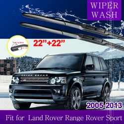 Car Wiper Blade for Land Rover Range Rover Sport 2005~2013 L320 Front Windshield Wipers Car Accessories 2006 2007 2008 2009 2010