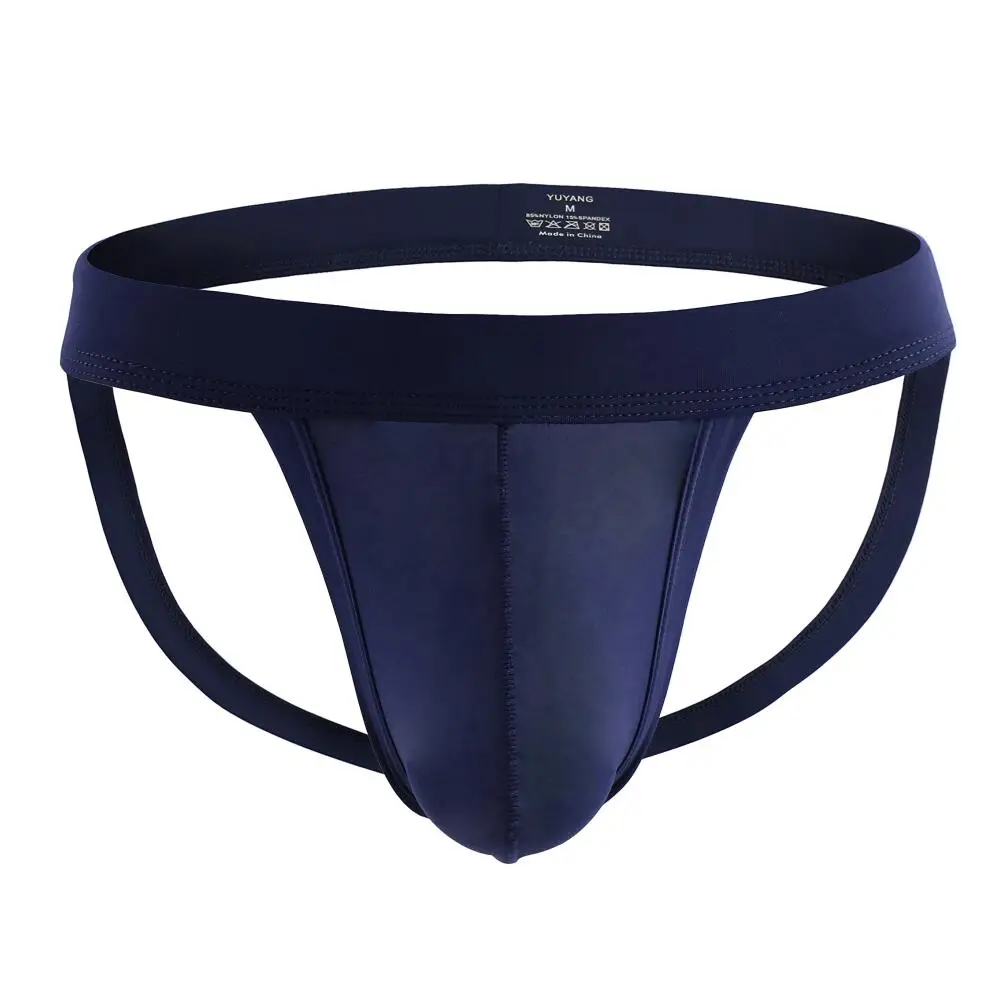 Mens Panties Sexy Underwear Men Jockstrap Briefs Gay Slip Homme U Pouch Underwear Solid Mens Modal Underpants Thong