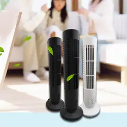 Mini USB Rechargeable Home Office Desktop Summer Air Cooler Cooling Tower Fan