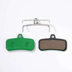 1 Pair Green Bicycle Brake Pads for Shimano Saint M810 M820 / Zee M640 MTB Mountain Road Bike Disc Brake Parts