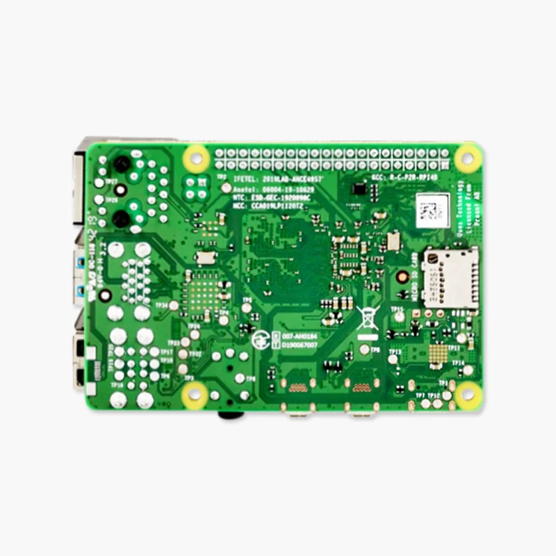 Oficial original raspberry pi 4 modelo b dev board kit ram 2g 4g 8g 4 núcleo cpu 1.5ghz 3 speeder do que pi 3b +