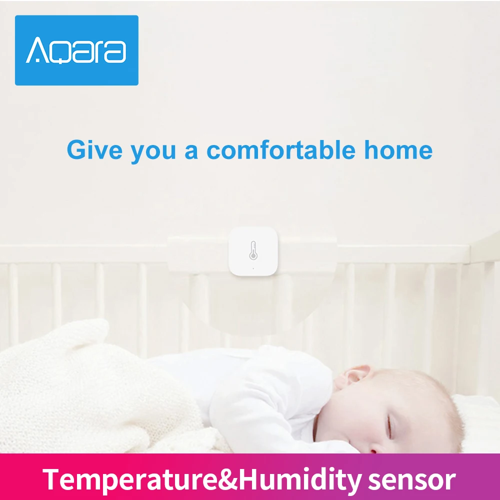 Aqara zigbee Wireless Temperature Humidity Sensor Thermometer Hygrometer mijia Temperature Humidity Sensor For Smart Homekit