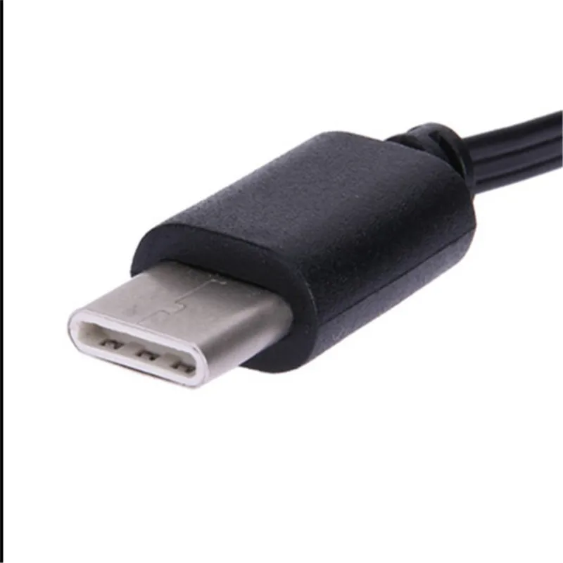 USB2.0 Male to USB 3.1 Type C Retractable Charger Charging Sync Data Cable 0.8m/80cm