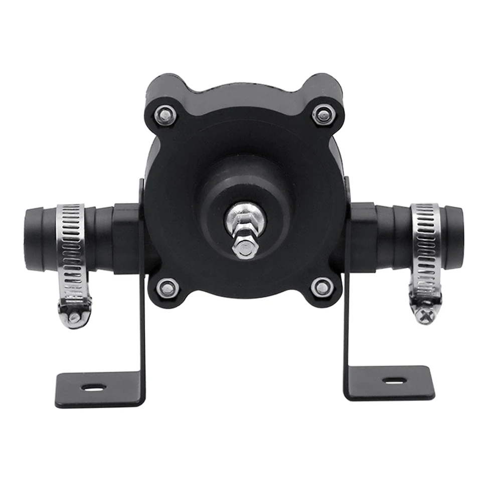 Electric Drill Pump Self Priming Transfer Pumps Oil Fluid Water Pump Portable Round Shank Heavy Duty Self-Priming Hand