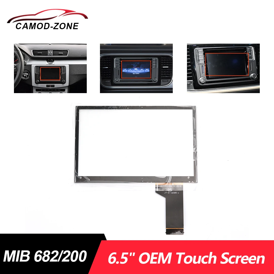 

For VW MIB Radio 200B/H/M/D 682C/D/E/F/G Navigation Player OEM 6.5 inch LCD Touch Screen