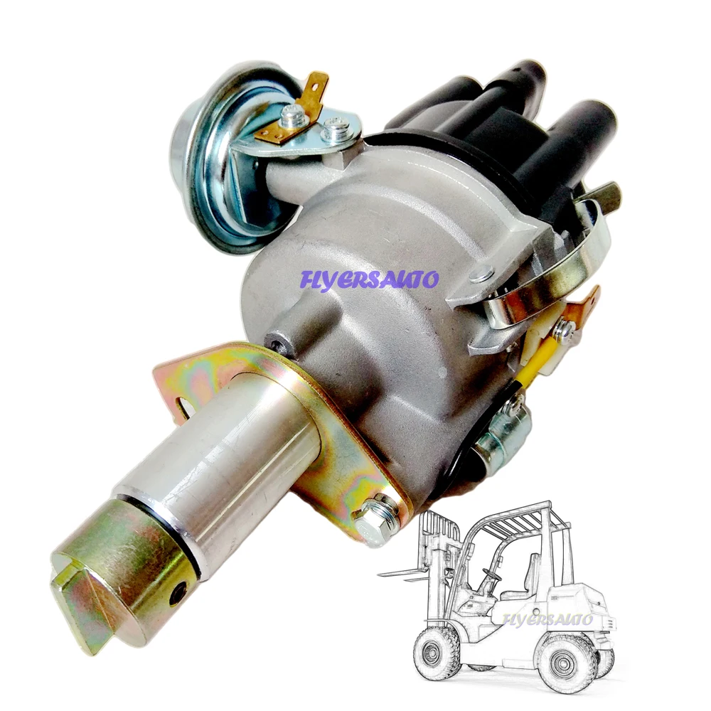 

22100-K7201 NEW IGNITION DISTRIBUTOR FIT FOR NISSON H20 Single Vacuum AUTOPARTS 4 cyls cylinders FORKLIFT PARTS FLYERSAUTO