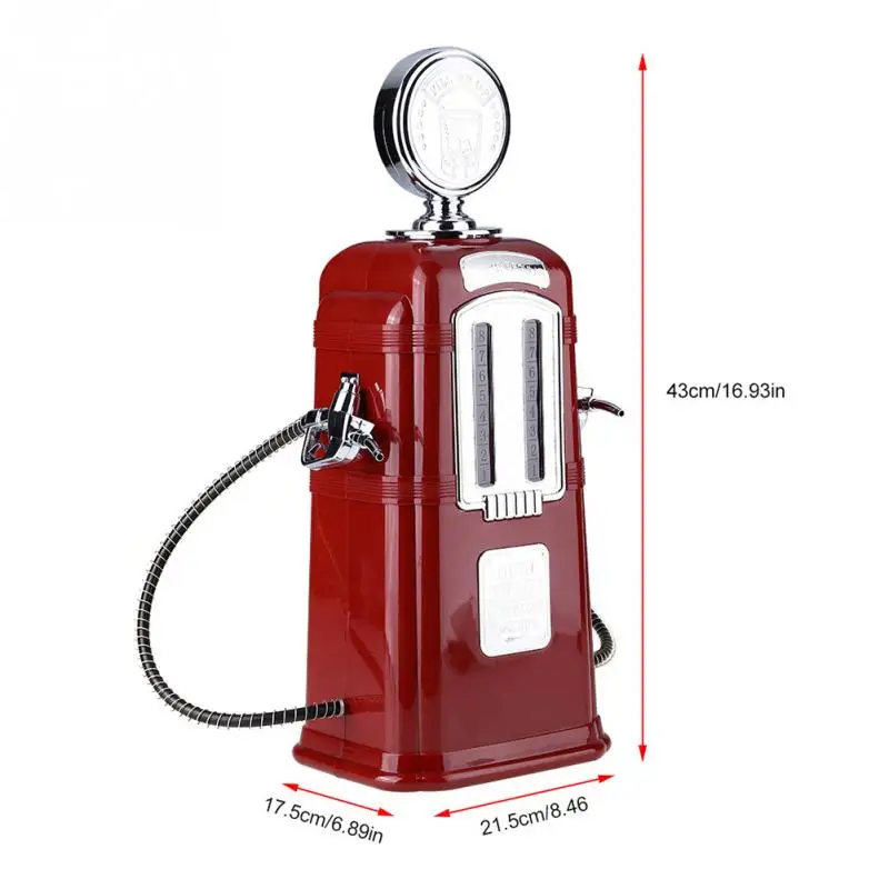 Double Guns Liquor Pump Gas Station Black Beer Dispenser Alcohol Liquid Soft Drink Beverage Dispenser Machine Bar Beer Tools