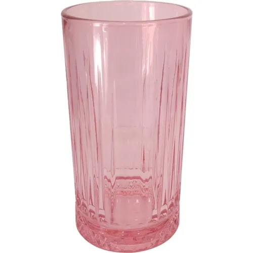 Pasabahce Elysıa Pink Soft Drink Cup 4'lü 450CC Long Big Size 520015