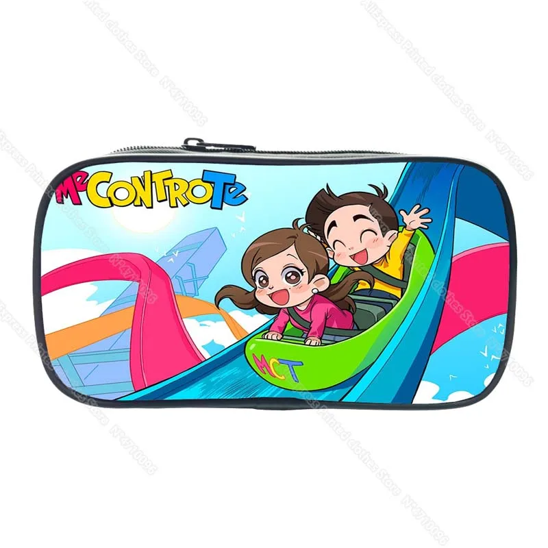 Boys Girls Me Contro Te Pencil Case Kids Cartoon Anime Pencil Box Students Pen Bag Children Stationery Storage Bags Toddler Gift