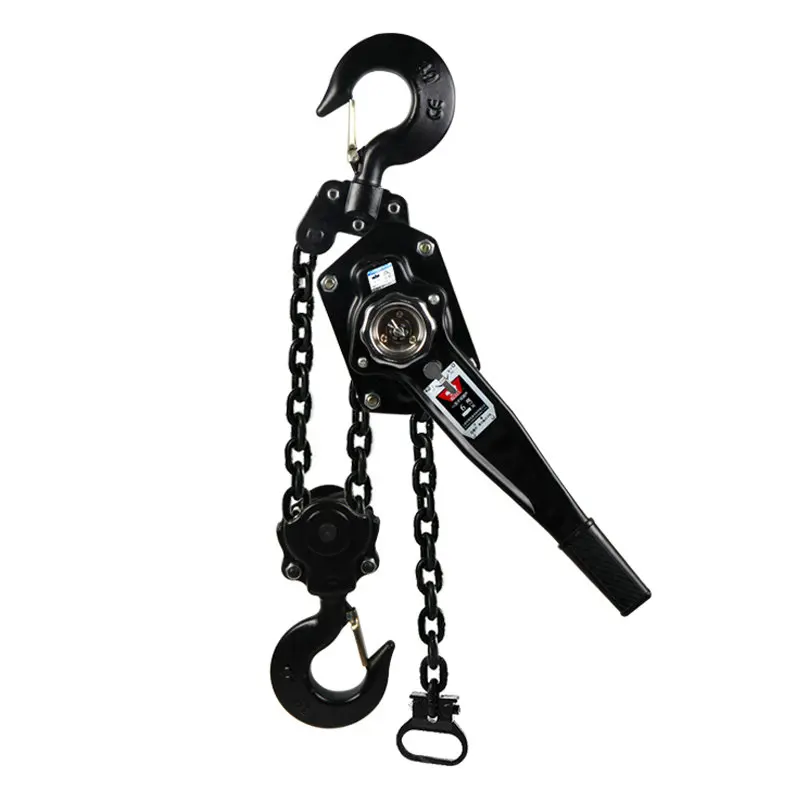 HQ HSH Type 0.8-3.2 Ton 1.5-9 Meters Manual Hand Ratchet Winch Lifting Crane Chain Block Lever Hoist