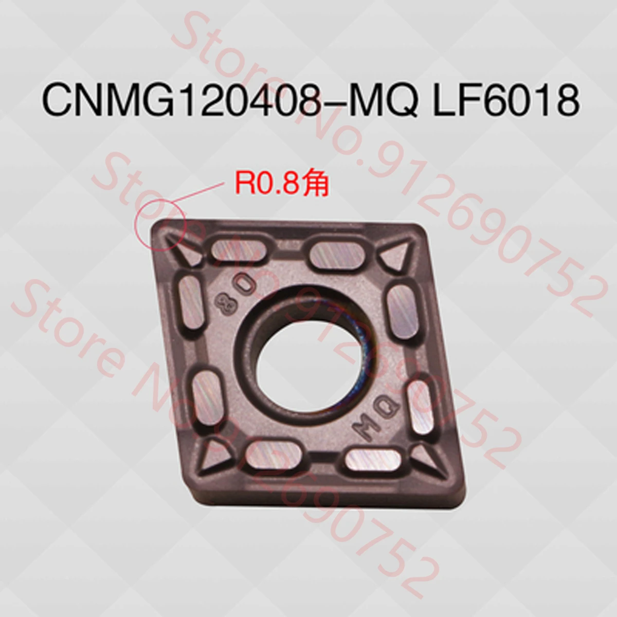 CNMG120408-MQ LF6018 deskar คาร์ไบด์แทรก