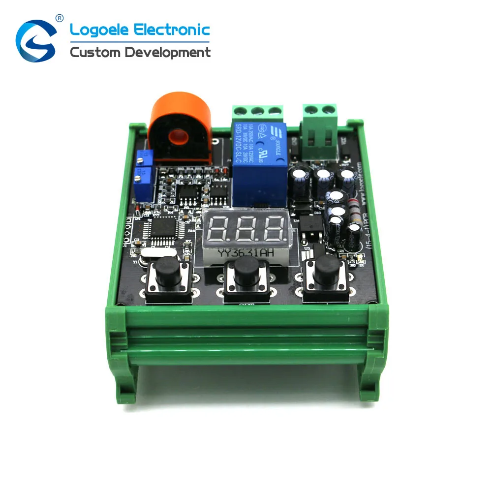 AC Current Sensor Module Switch, gama completa de Linear Output Delay, Relay Output Frete grátis