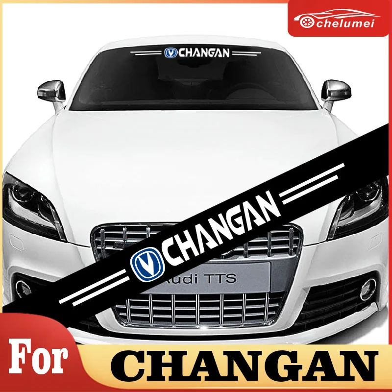 

For Changan cs85 cs55 cx70 cs15 cs75 cs35 UNI-T Alsvin Kaicene Car Front Rear Windshield Sticker Styling Car Tuning Accessories