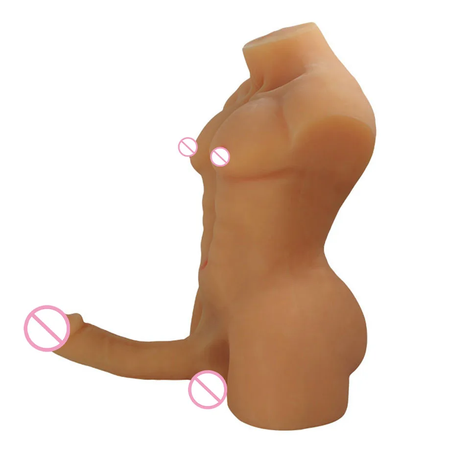 real doll silicone sex dolls love doll Gay Male Sex Doll For Women With Big Dildo Anal Lifelike Real Sized Silicone Adult