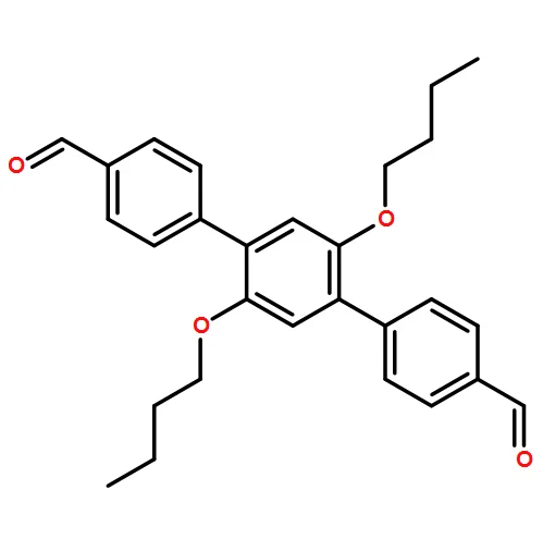 

[2‘,5‘-Dibutoxy-[1,1‘:4‘,1‘‘-terphenyl]-4,4‘‘-dicarbaldehyde]