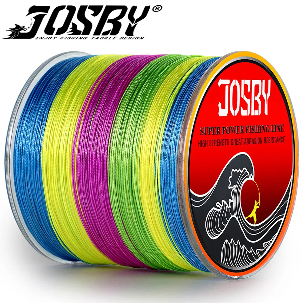 Braided Fishing Line 8 Strand 100M 300M 500M Multifilamento Carp 100% PE Fly Sea Saltwater Weave Extreme Pesca Japa