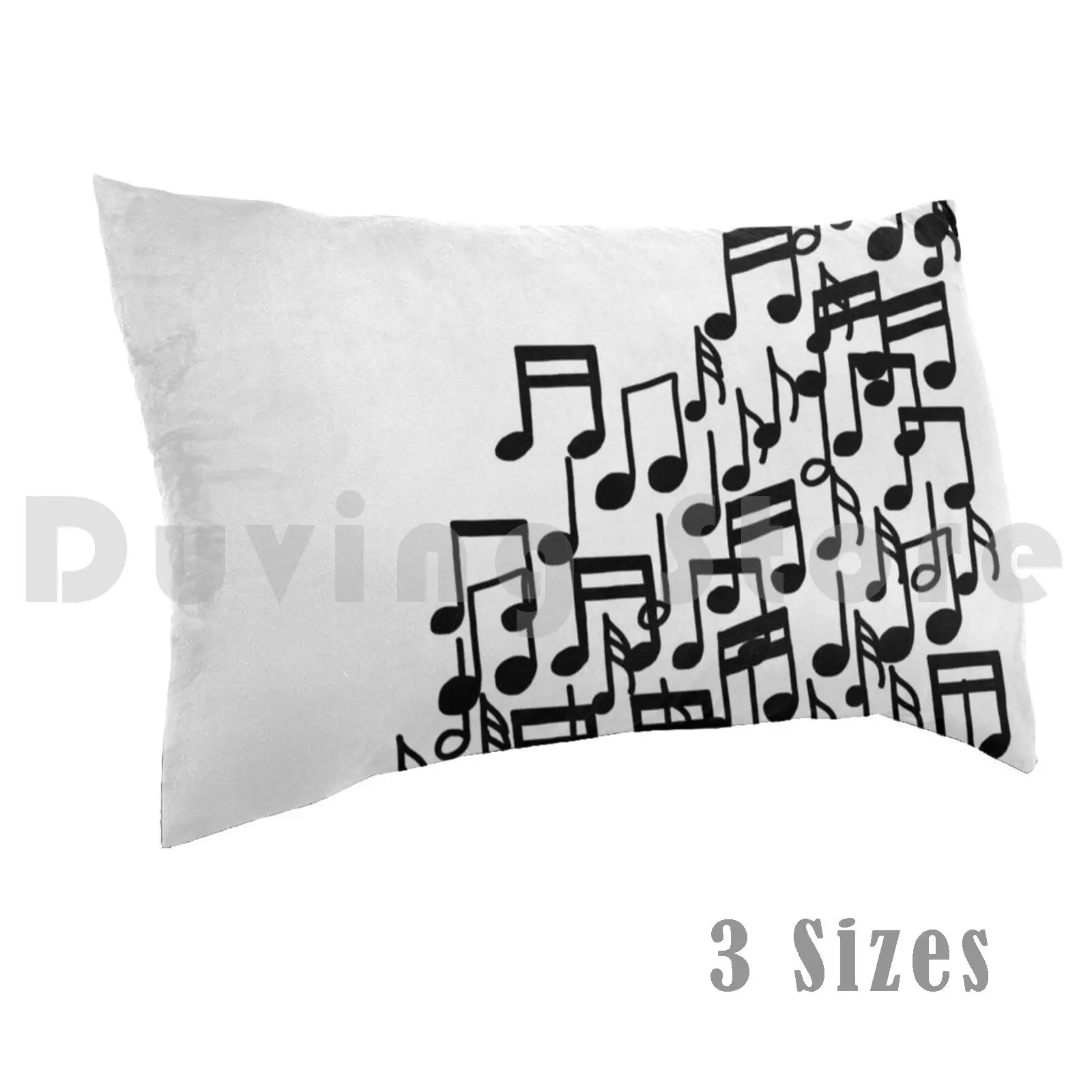 Pillow Case Musical Jumble Hat Music Musical Musicnotes Simple Minimal