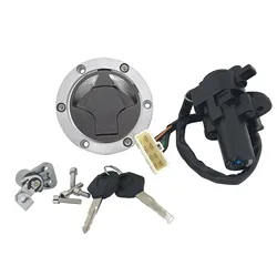 Ignition Switch Fuel Gas Cap Seat Lock Key For Kawasaki Ninja 300 EX300B ABS 2013-2017