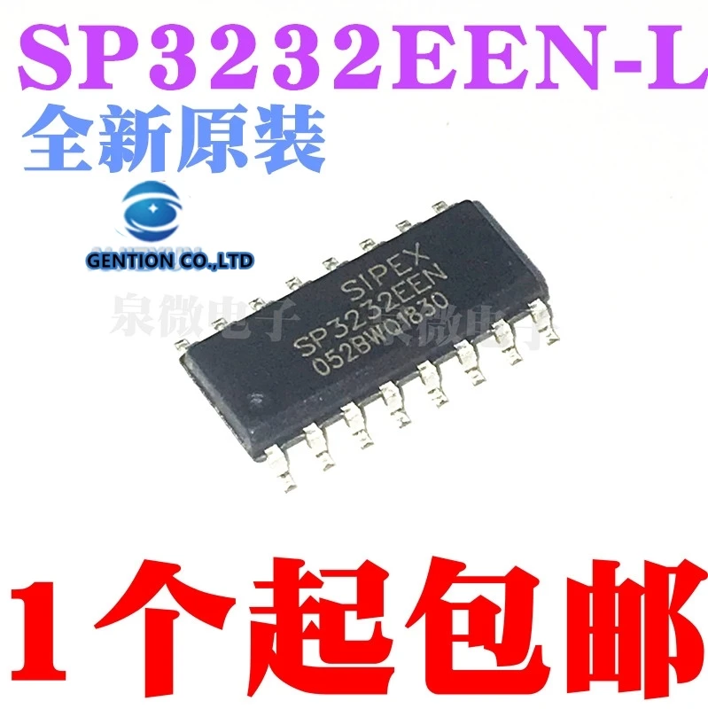 

10PCS SP3232EEN-L/TR SP3232 SOP-16 SP3232EEN in stock 100% new and original