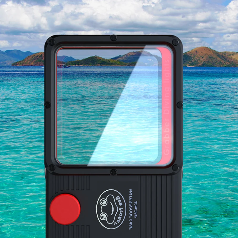 Seafrogs-funda impermeable Universal para teléfono, cubierta para Smartphone de menos de 7 pulgadas, 15M, accesorios para equipos de fotografía subacuática