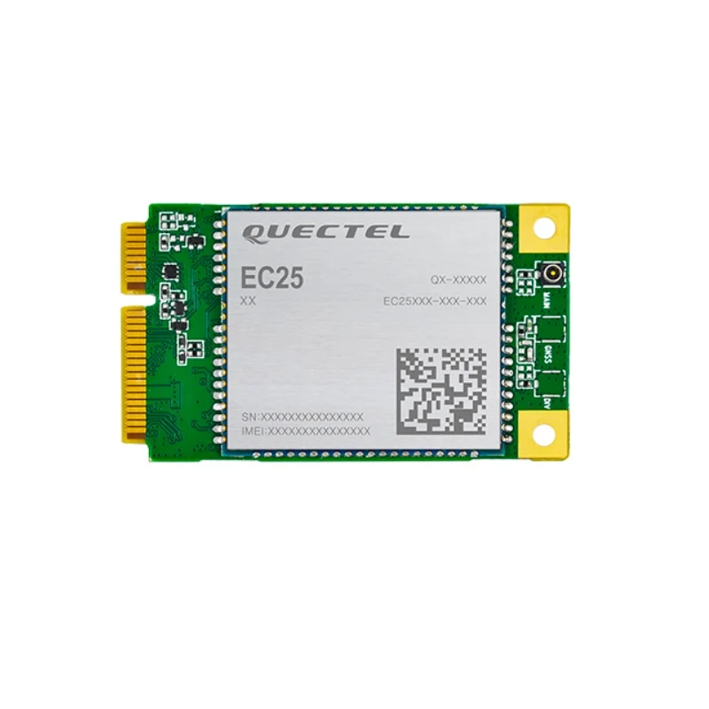 

MINIPCIE LTE Cat 4 модуль EC25-E, EC25-EU, EC25-EUX, EC25-J, EC25-A, EC25-V, EC25-AF,EC25-AU и EC25-AUX