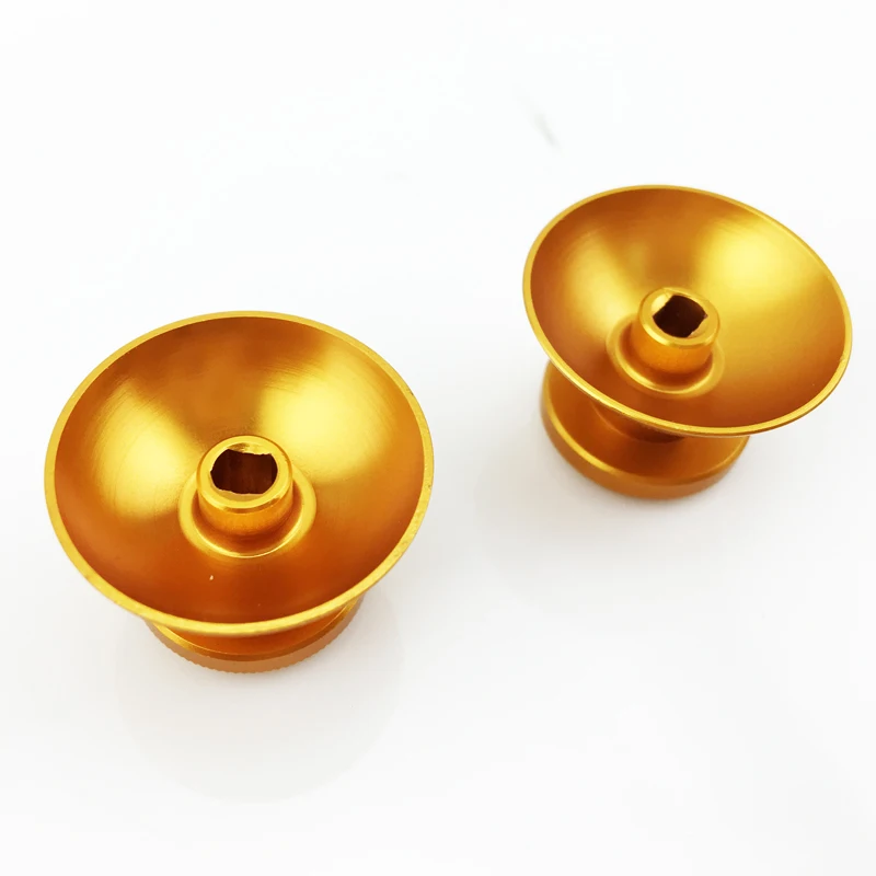 Алюминиевый металлический 3D Аналоговый джойстик для PS4 Slim Pro, замена колпачка для захвата большого пальца для контроллера XBOX ONE