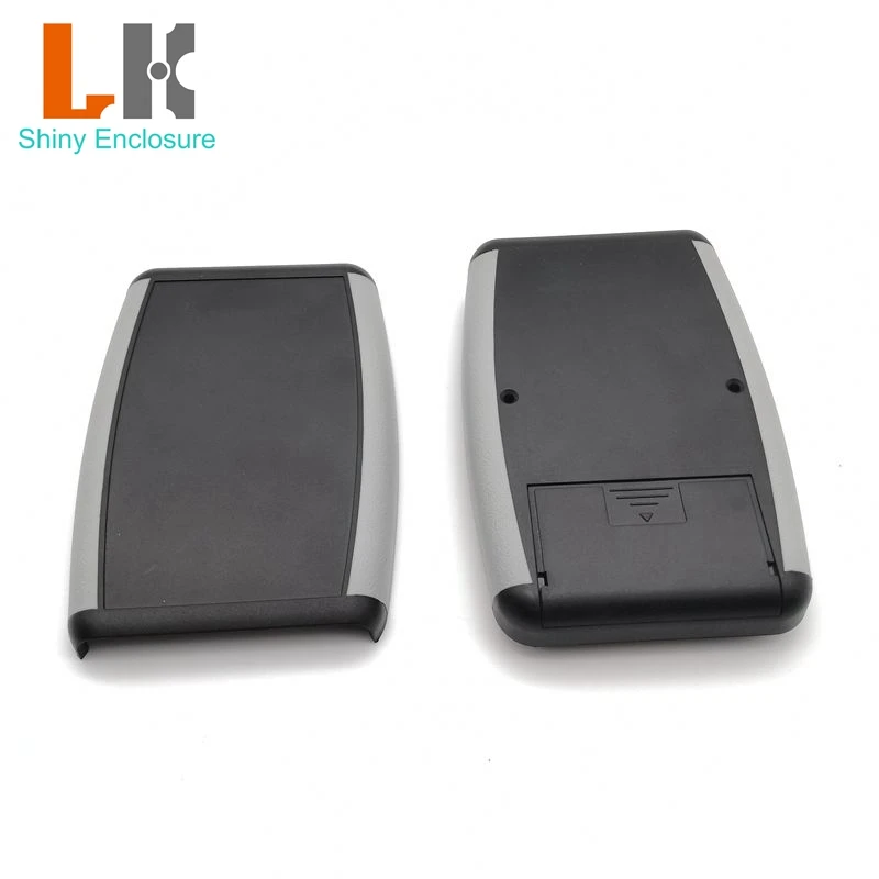 LK-HC02 High Quality Plastic Electronic Enclosure Handheld Instrument Enclosure with Battery Holder 118x78x24mm