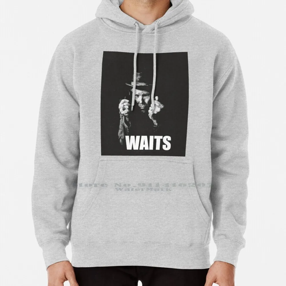 

Tom Waits Hoodie Sweater 6xl Cotton Tom Waits Musician Jazz Blues Beefheart Bob Dylan Leonard Cohen Women Teenage Big Size