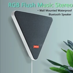 Wall-Mount Speaker Bluetooth Connection USB For Public Address In Restaurant Small Store Remote Control Subwoofer Music Center