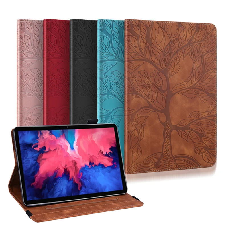 PU Leather 3D Tree Stand Case Funda for Samsung Galaxy Tab A 10.5 2018 Cover Case for Galaxy Tab A 10 5 SM-T590 SM-T595