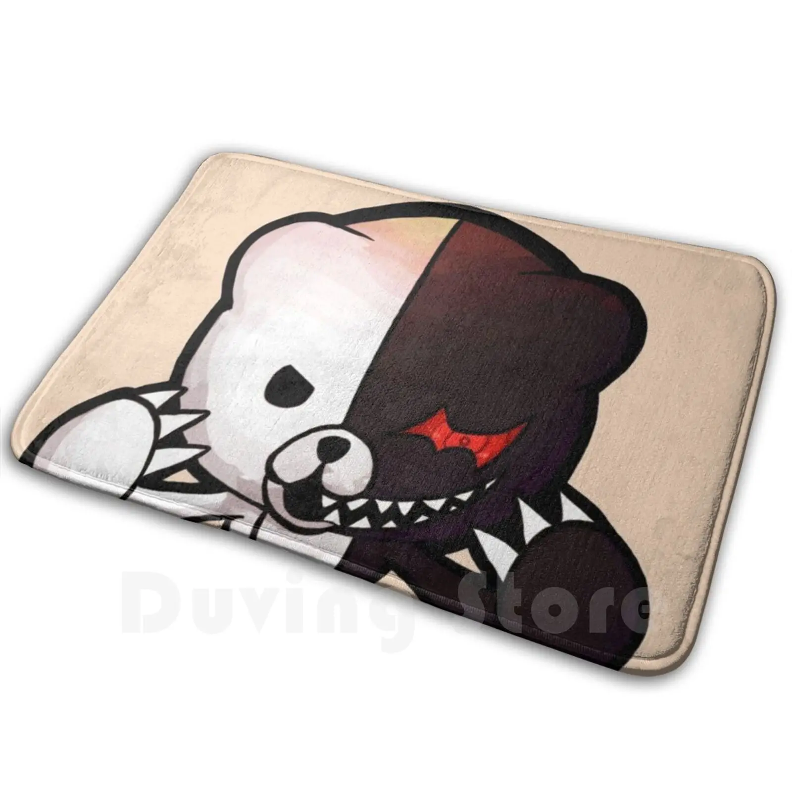 Danganronpa Monokuma Chibi Soft Non-Slip Mat Rug Carpet Cushion Danganronpa Chibi Anime Video Game Makoto Naegi Junko