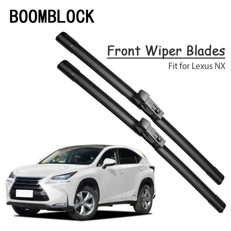 BOOMBLOCK 1 set Car Accessories Windscreen Wiper Blades Kit For Lexus NX 200t 300h 2018 2017 2016-2014