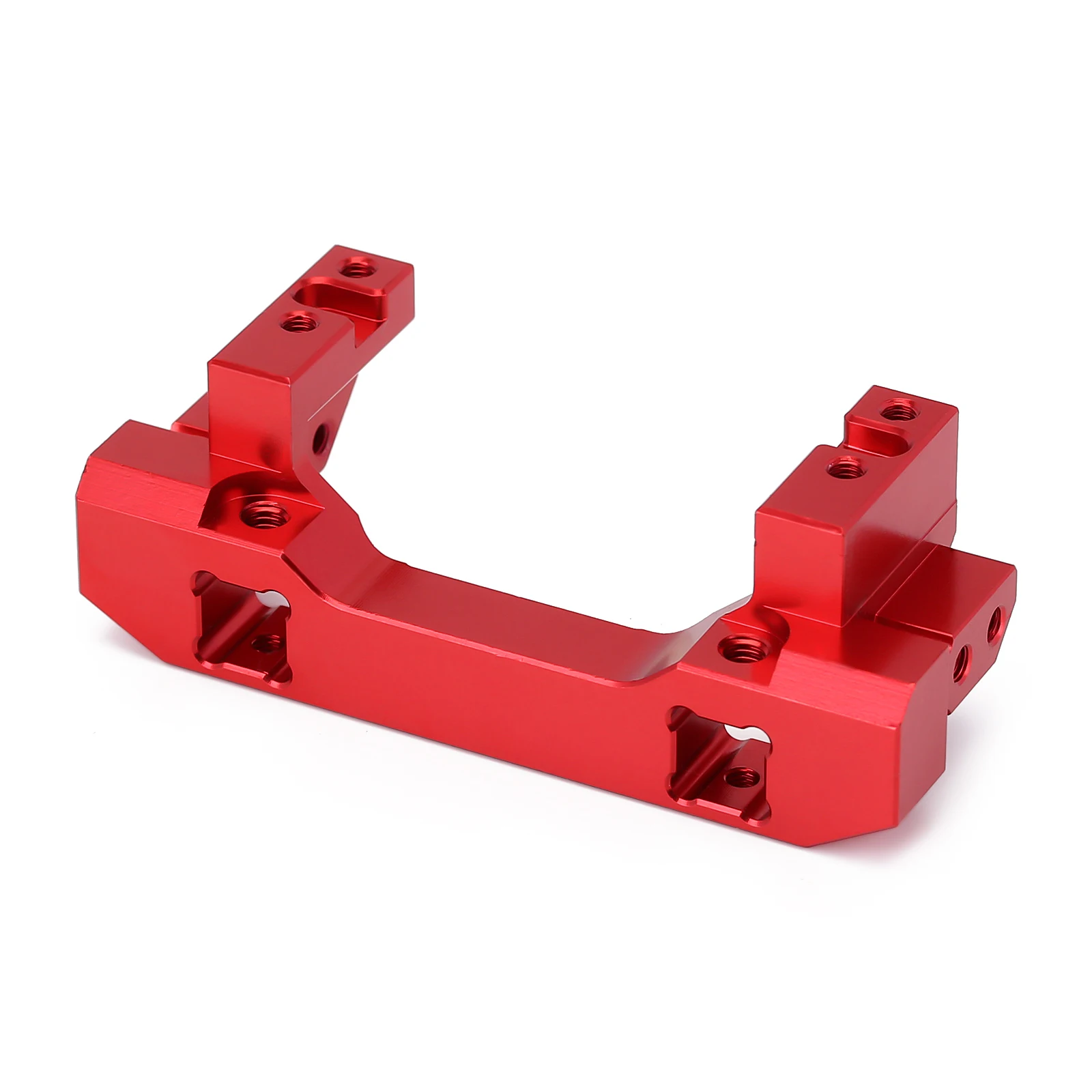 INJORA CNC Aluminum Alloy Front & Rear Bumper Mount Servo Stand For 1/10 RC Crawler TRX4 TRX-4 8237 Upgrade Parts