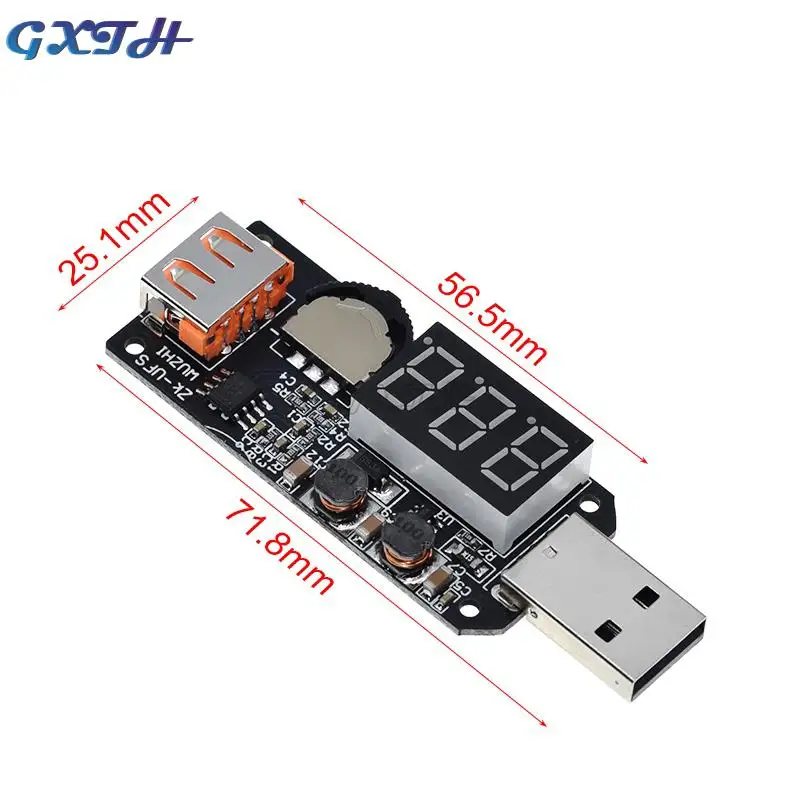 5V 5W USB Fan Gouverneur Timer LED Dimmen Modul Spannung Einstellbare Geschwindigkeit Controller Shellless Für Büro Auto Student schlafsaal